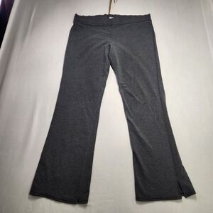 ⭐️GAP Boot Cut Yoga Pants Gray Flare Leggings High Waisted Lounge Workout Large